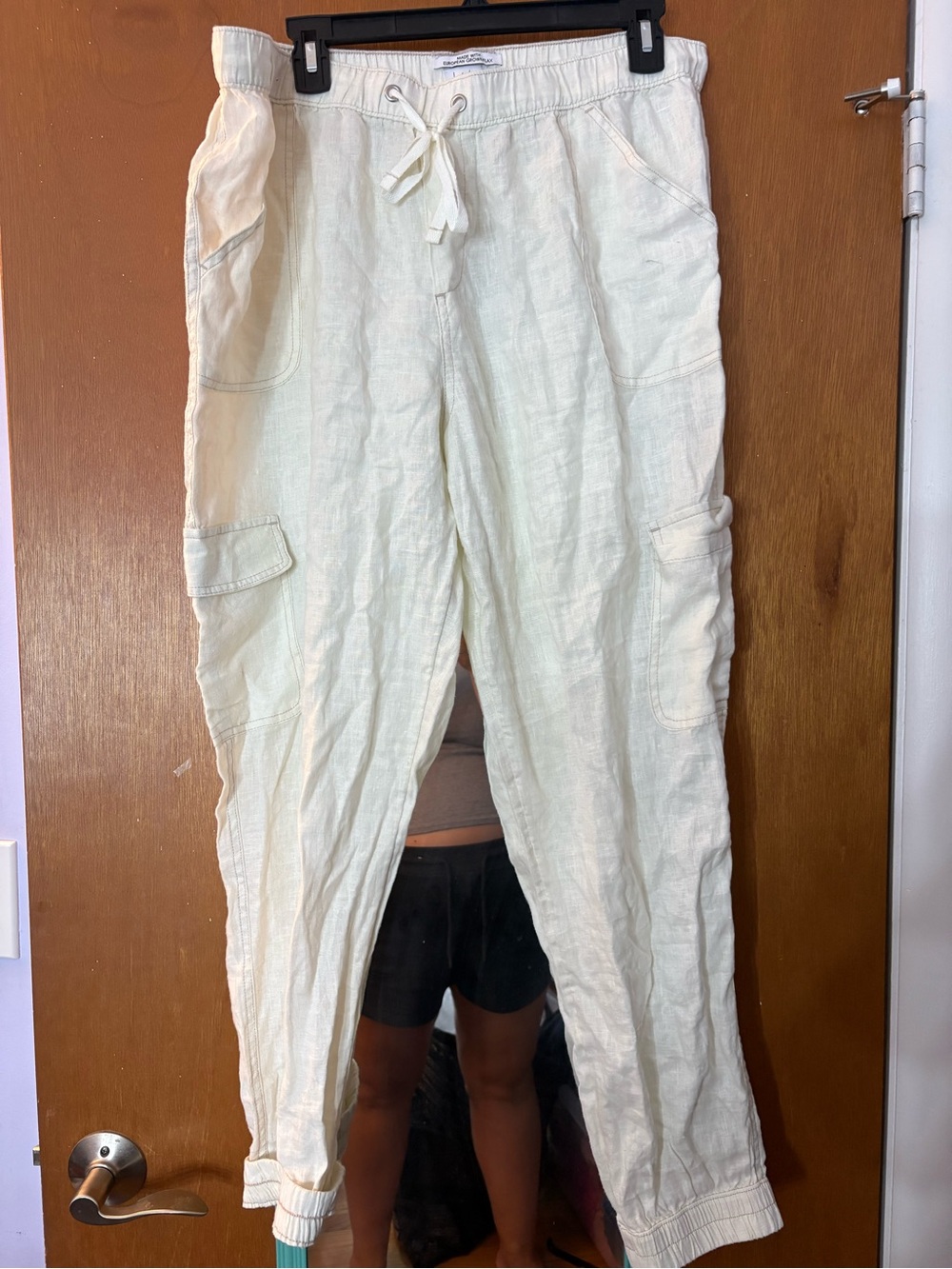 Nicole miller linen joggers